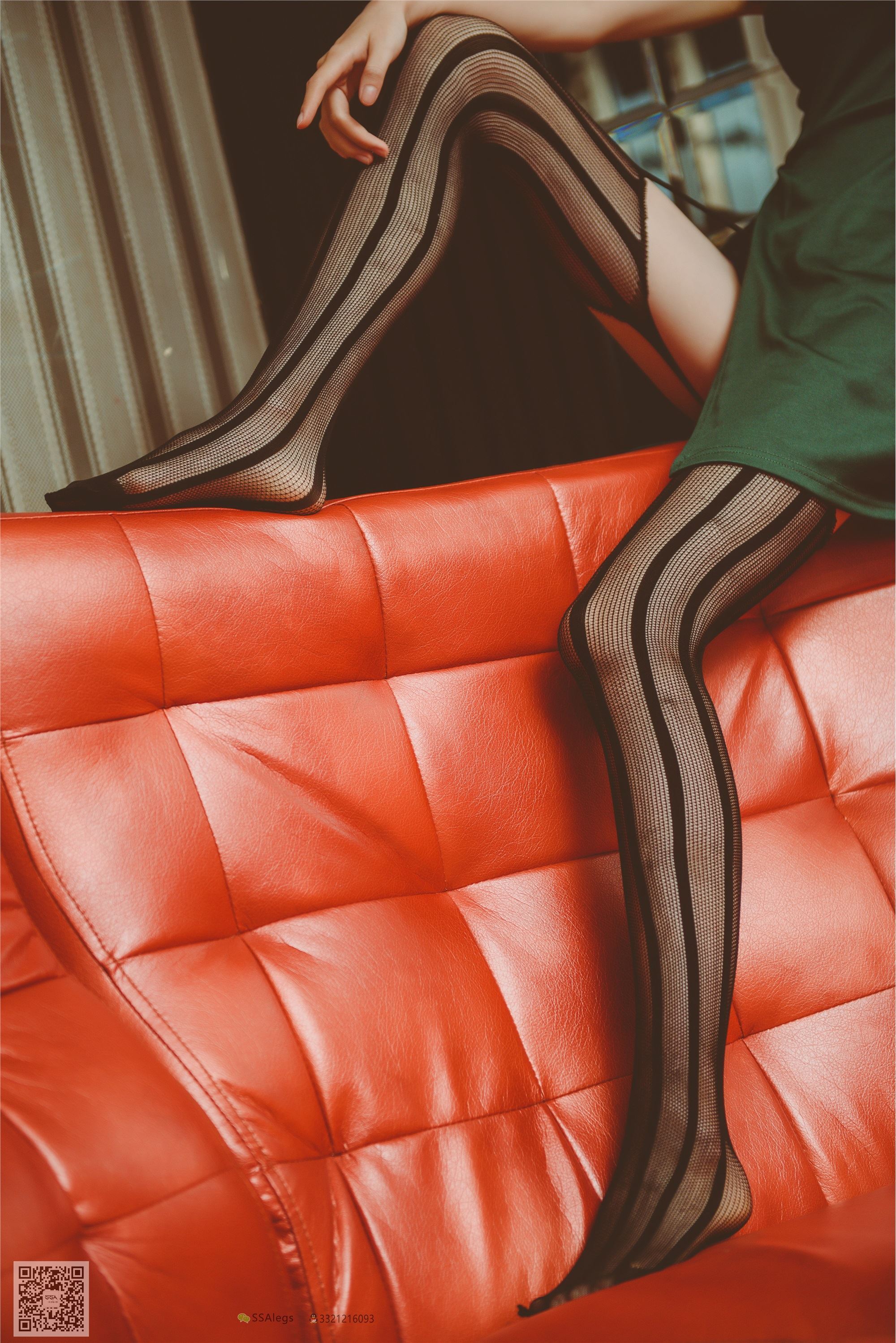 SSA丝社 NO.019 琪琪 KTV骨感网袜美女